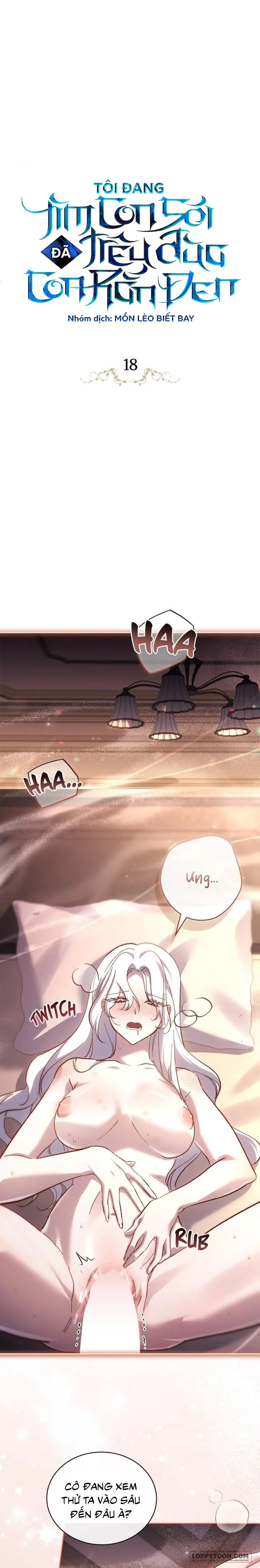 Tôi Đang Tìm Con Sói Đã Trêu Đùa Con Rắn Đen Chap 18 - H++++ - trang 2