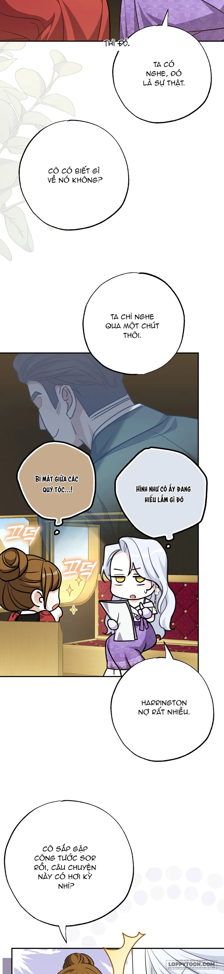 Vị Hôn Phu Phản Diện Cản Trở Con Đường Hoa Của Tôi Chap 4 - trang 36