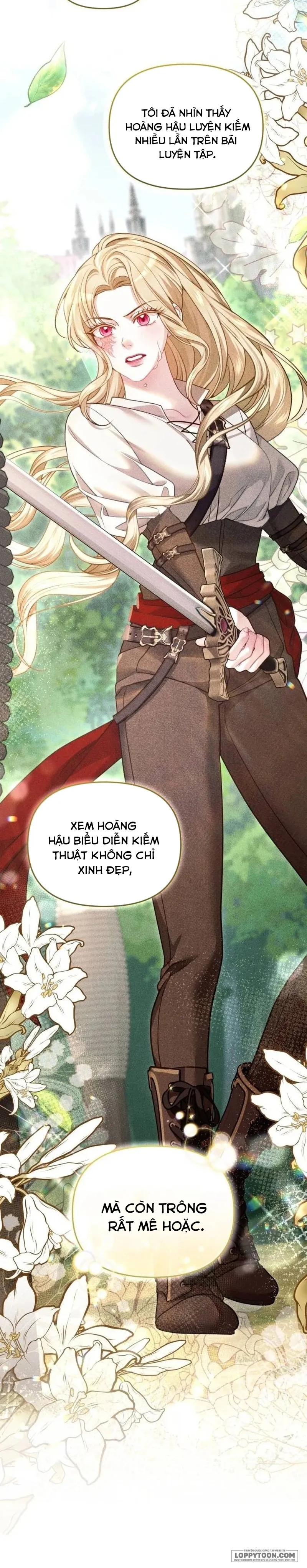 Tôi Đã Trải Qua Đêm Đầu Tiên Dù Chỉ Là Hoàng Hậu Thay Thế Chap 13 - trang 6
