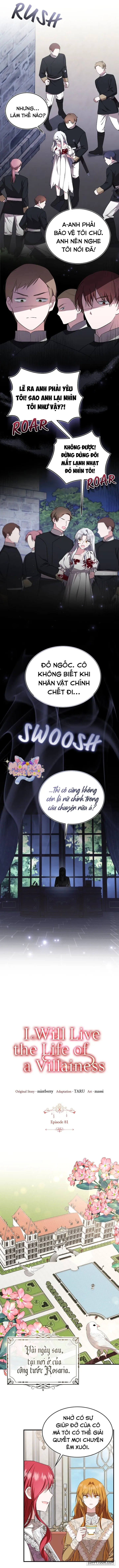 Tôi Sẽ Sống Thử Cuộc Đời Của Ác Nữ Chap 81 - trang 4