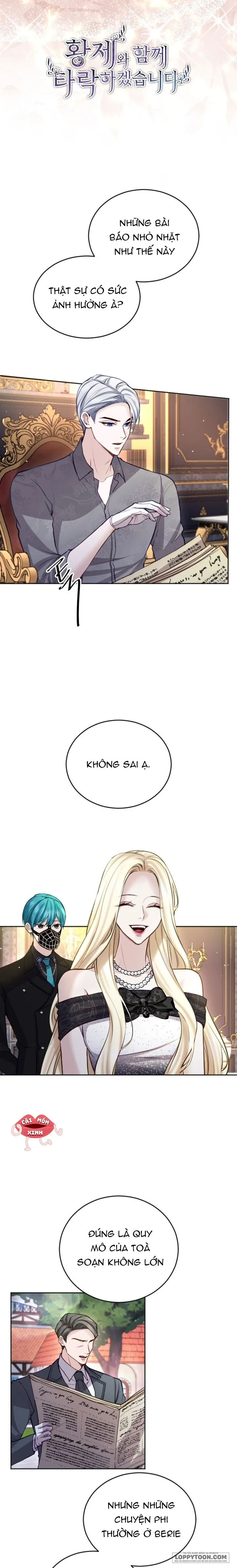 Tôi Sẽ Bị Trừ Khử Cùng Hoàng Đế Chap 107 - trang 3