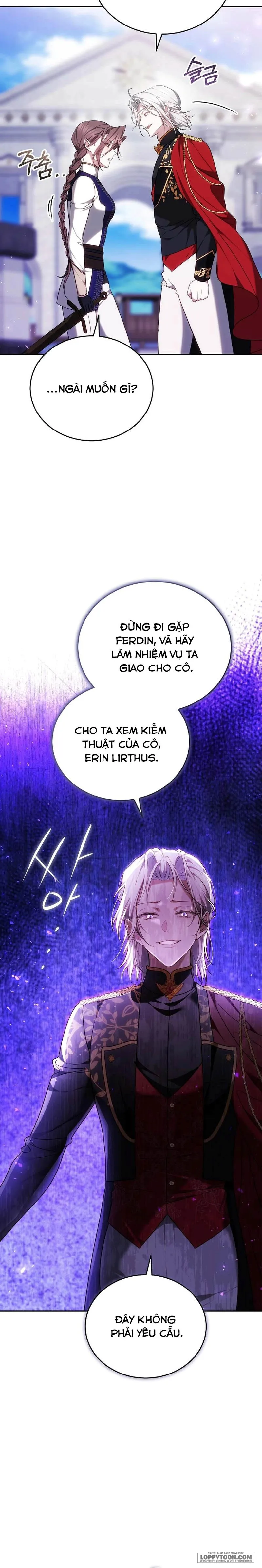 Lý Do Mà Ác Nữ Ấy Cầm Kiếm Chap 36 - trang 22