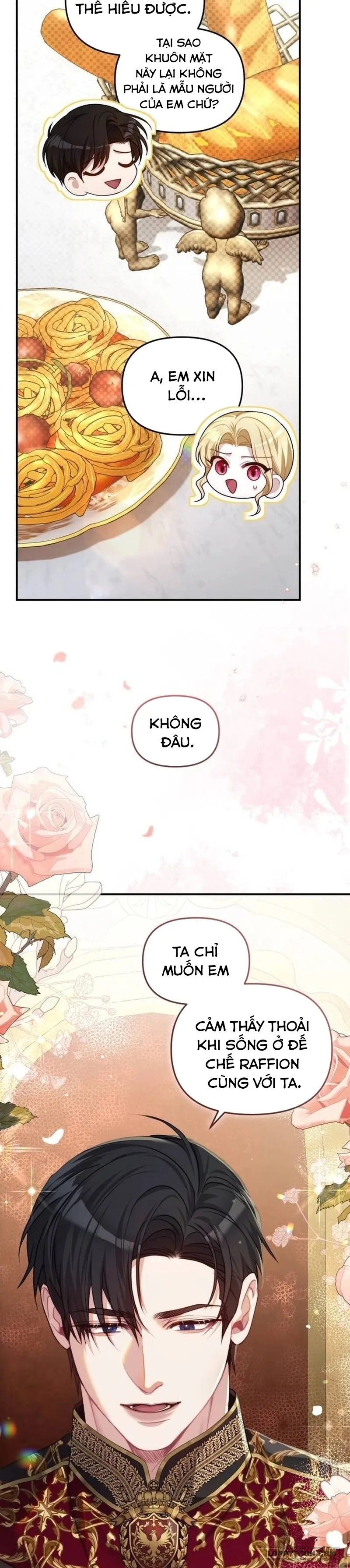 Tôi Đã Trải Qua Đêm Đầu Tiên Dù Chỉ Là Hoàng Hậu Thay Thế Chap 7 - trang 2