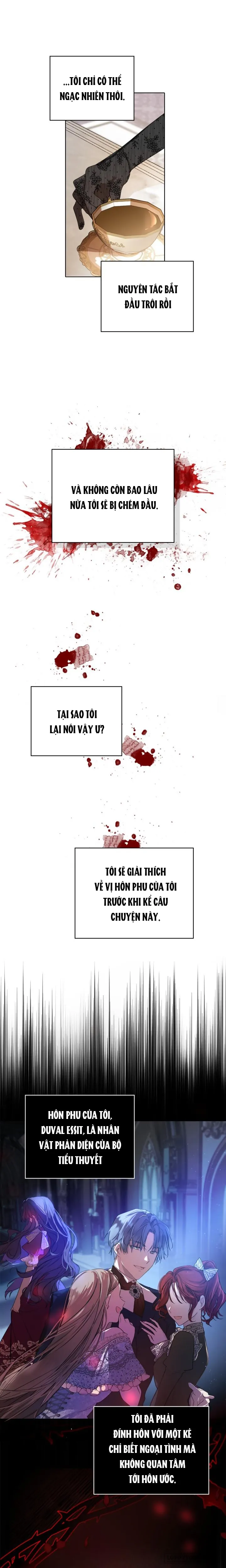 Nữ Chính Ngoại Tình Với Vị Hôn Phu Của Tôi Chap 1 - trang 9