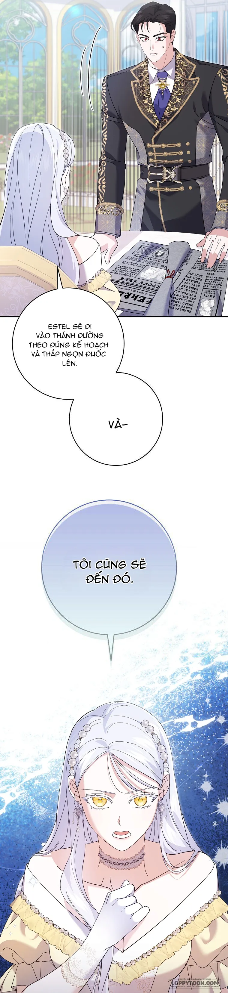 Vị Hôn Phu Phản Diện Cản Trở Con Đường Hoa Của Tôi Chap 23 - trang 27