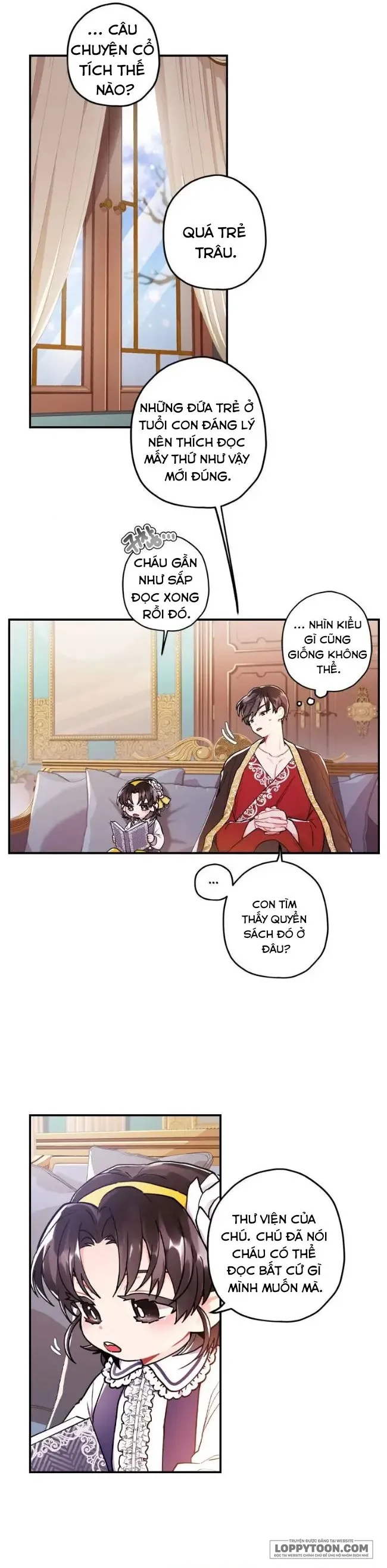 Tôi Đã Trở Thành Con Gái Nuôi Của Nam Chính Chap 12 - trang 3