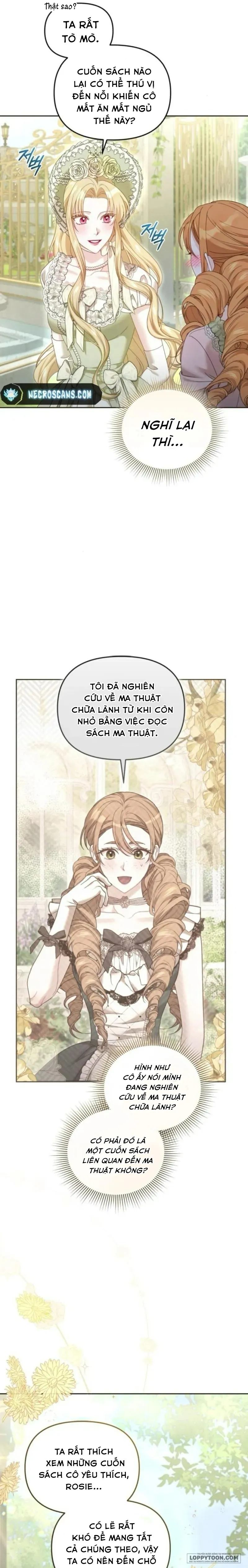 Tôi Đã Trải Qua Đêm Đầu Tiên Dù Chỉ Là Hoàng Hậu Thay Thế Chap 24 - trang 3