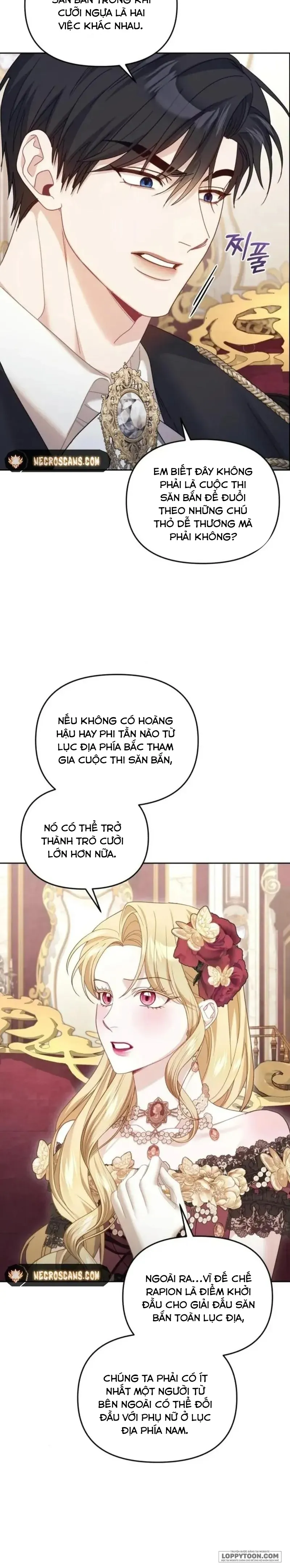 Tôi Đã Trải Qua Đêm Đầu Tiên Dù Chỉ Là Hoàng Hậu Thay Thế Chap 27 - trang 26