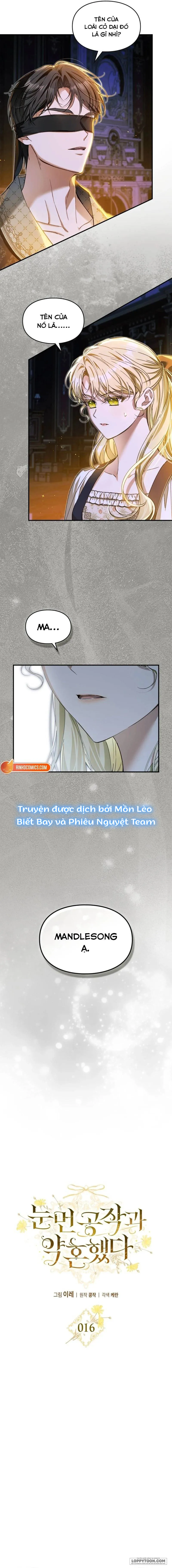 Tôi Đã Đính Hôn Với Vị Công Tước Mù Chap 16 - trang 9