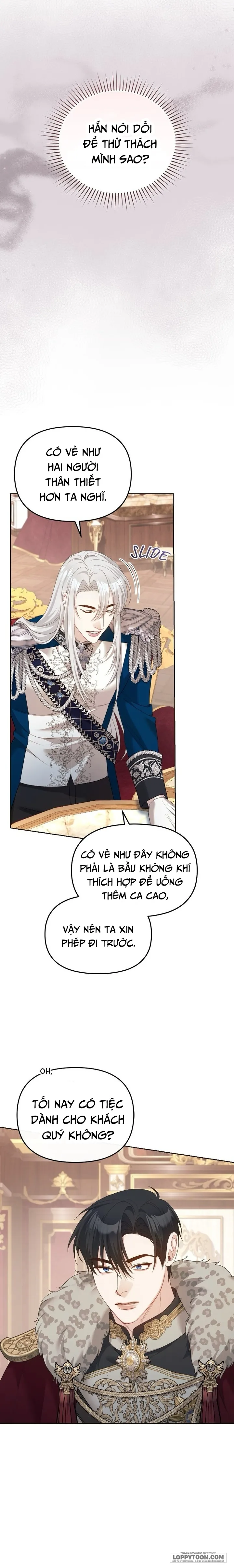 Tôi Đã Trải Qua Đêm Đầu Tiên Dù Chỉ Là Hoàng Hậu Thay Thế Chap 43 - trang 8