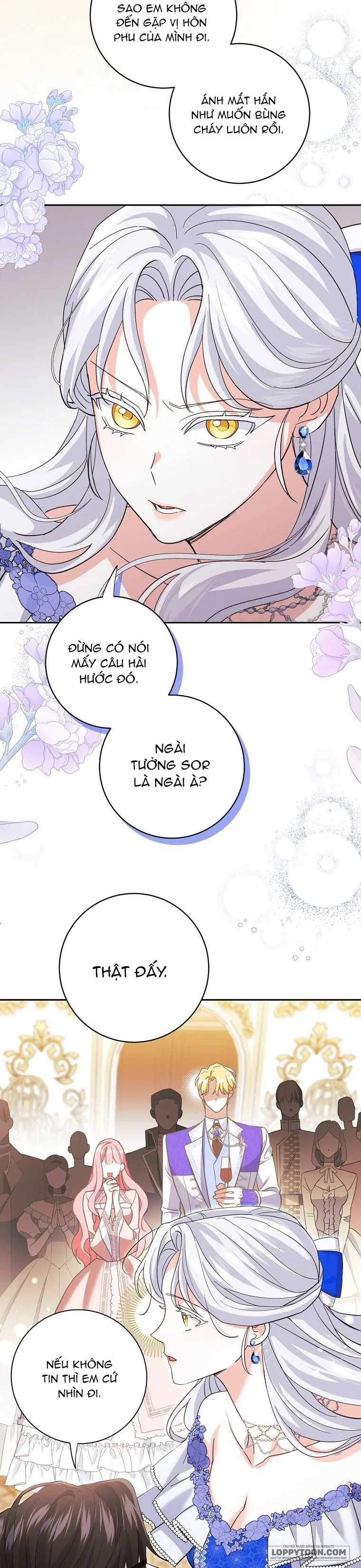 Vị Hôn Phu Phản Diện Cản Trở Con Đường Hoa Của Tôi Chap 12 - trang 11