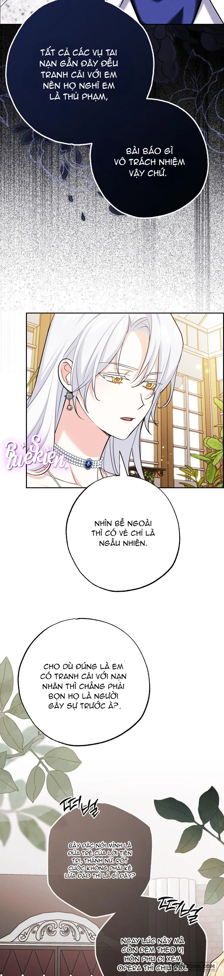 Vị Hôn Phu Phản Diện Cản Trở Con Đường Hoa Của Tôi Chap 2 - trang 35