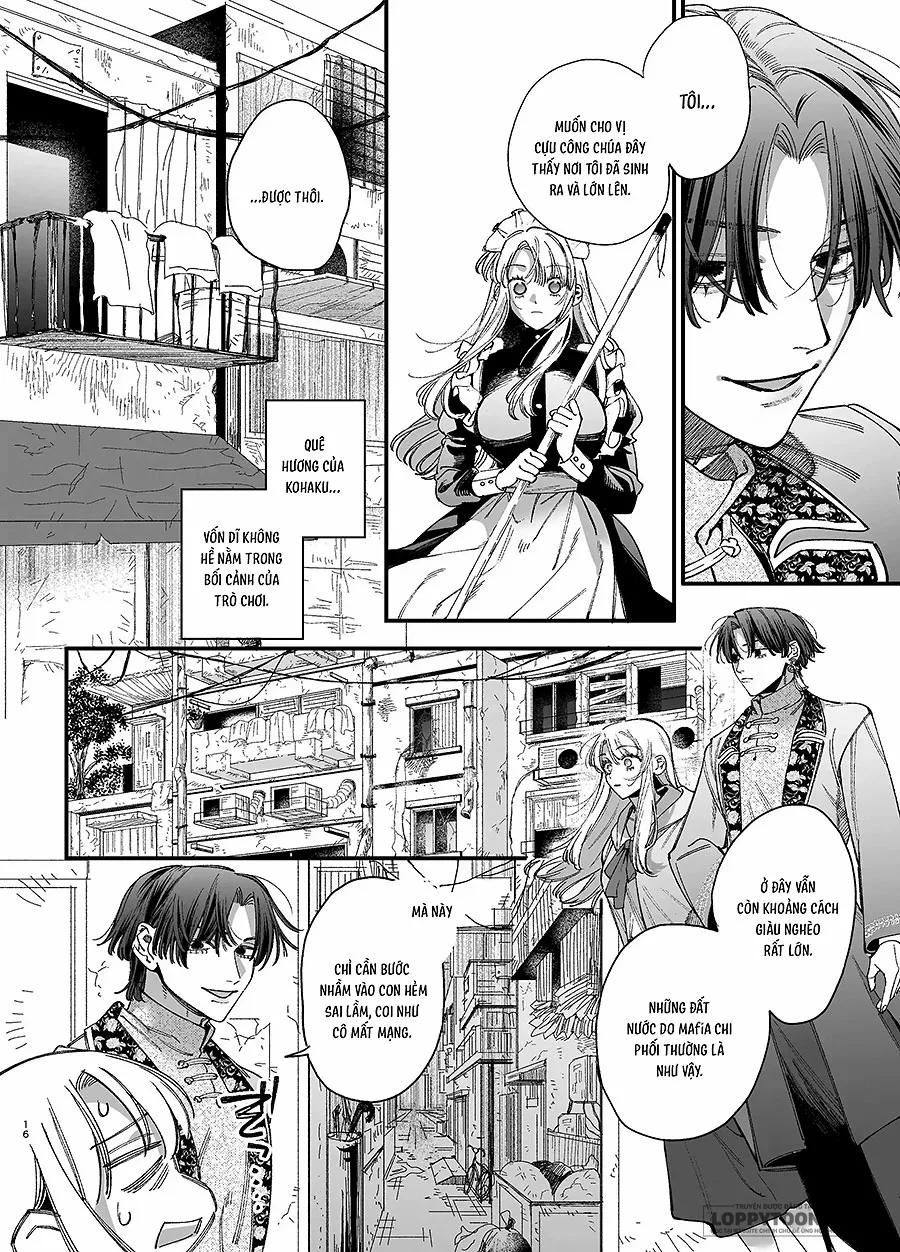 [18+] Tái Sinh Trở Thành Công Chúa Mafia Trong Trò Chơi Chết Chóc 2 Chap 1.1 - H+ - trang 16