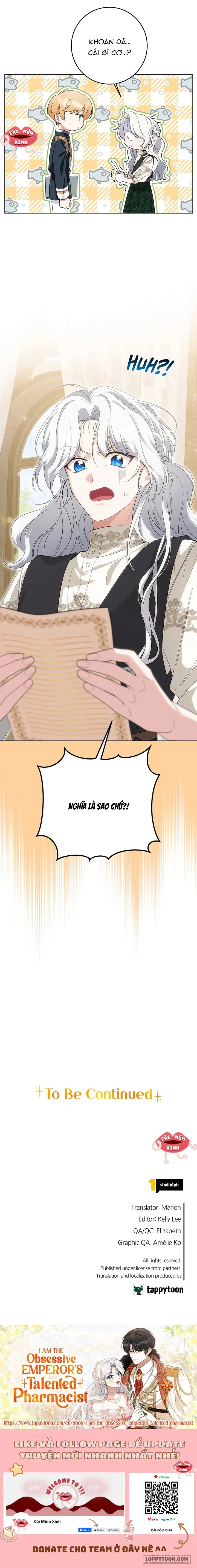 Nữ Dược Sư Của Vị Hoàng Đế Si Tình Chap 7 - trang 13