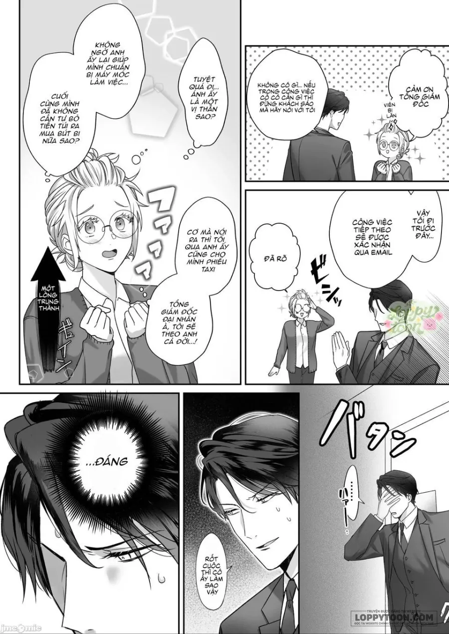 Tuyển Tập Manga Oneshot Của Loppy Chap 4.1 - Cô Nàng Lười Biếng Và Vị Tổng Giám Đốc Cưng Chiều (1) - trang 16