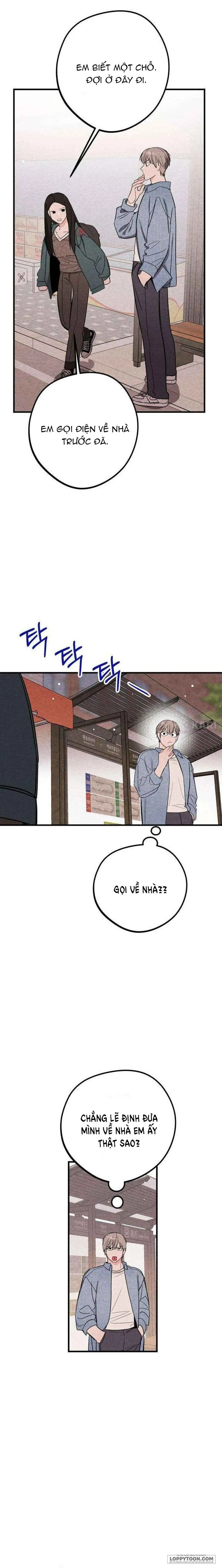 Bộ Mặt Che Giấu Của Tiền Bối Hoàn Hảo Chap 3 - Màn tắm rửa - trang 9