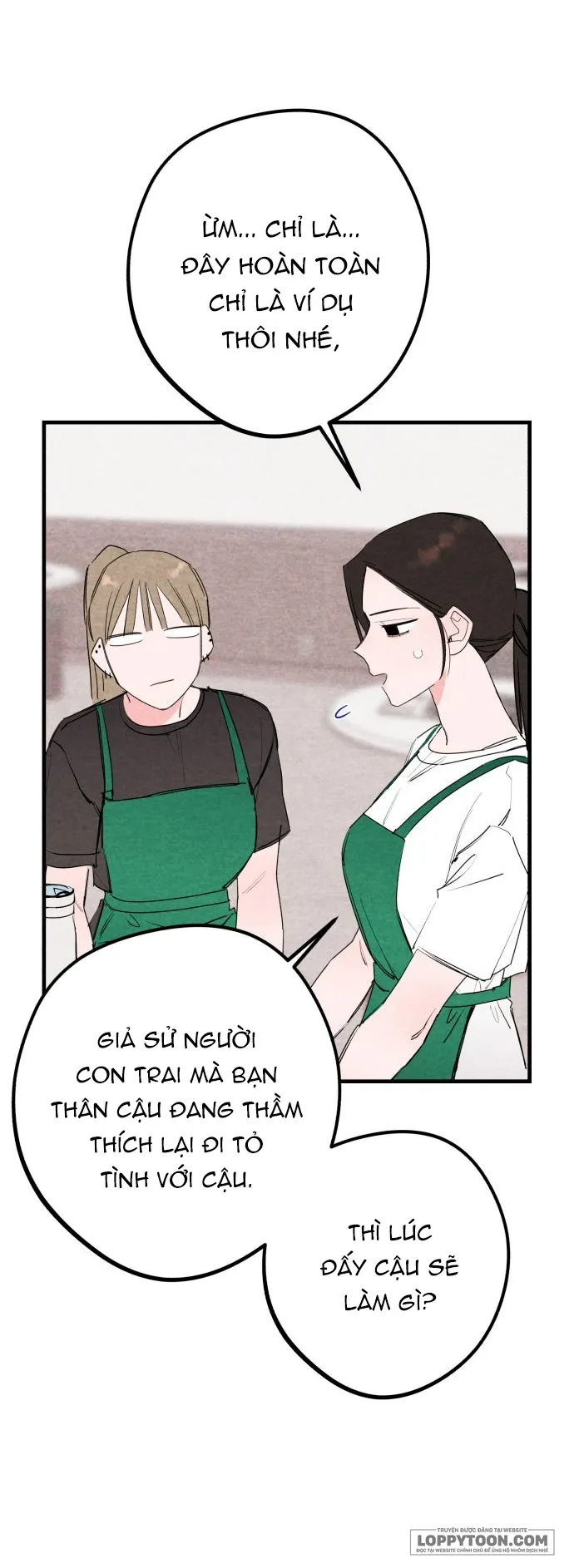 Bộ Mặt Che Giấu Của Tiền Bối Hoàn Hảo Chap 18 - 18. Điểm kết thúc ánh nhìn của tiền bối hoàn hảo - trang 43
