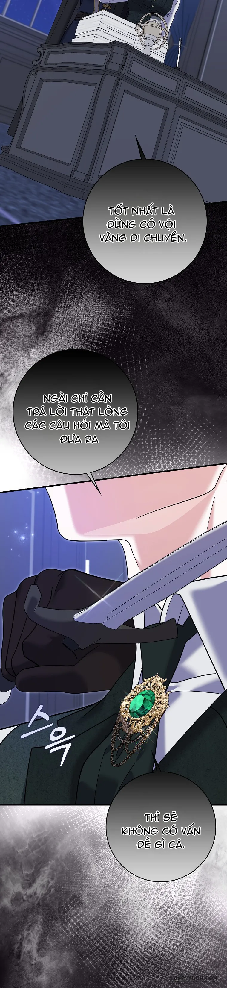 Vị Hôn Phu Phản Diện Cản Trở Con Đường Hoa Của Tôi Chap 63 - trang 24