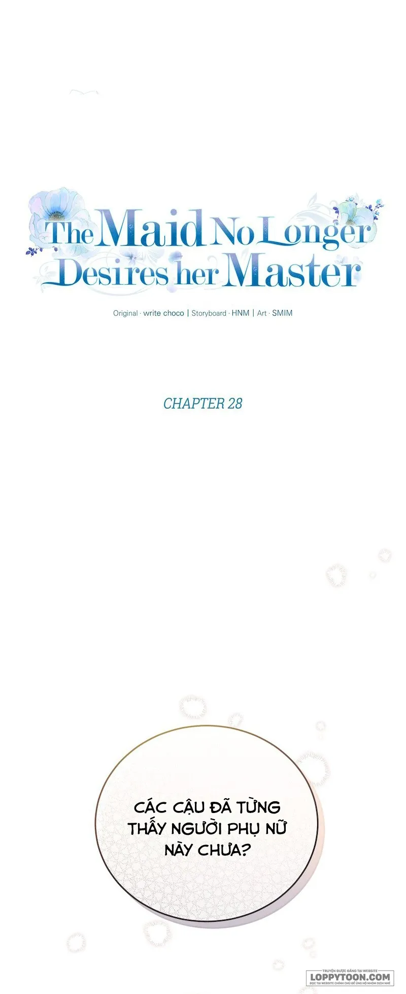 Hầu Nữ Không Còn Thèm Muốn Chủ Nhân Nữa Chap 28 - trang 13