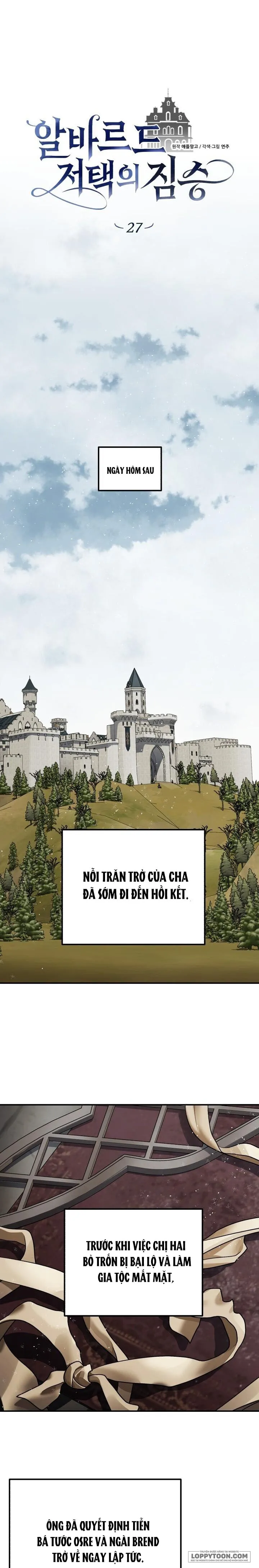 Quái Thú Ở Dinh Thự Albard Chap 27 - trang 1