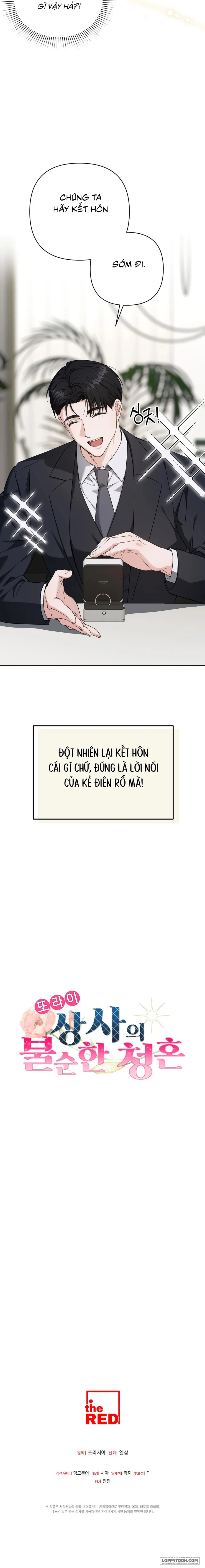 [18+] Lời Cầu Hôn Dâm Đãng Của Gã Sếp Điên Rồ Chap 0 - trang 4