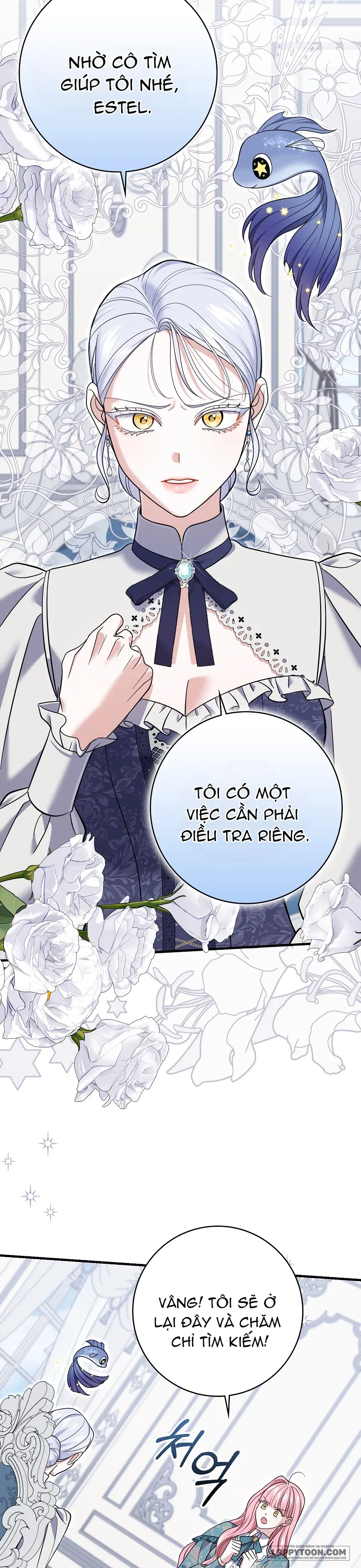 Vị Hôn Phu Phản Diện Cản Trở Con Đường Hoa Của Tôi Chap 55 - trang 10
