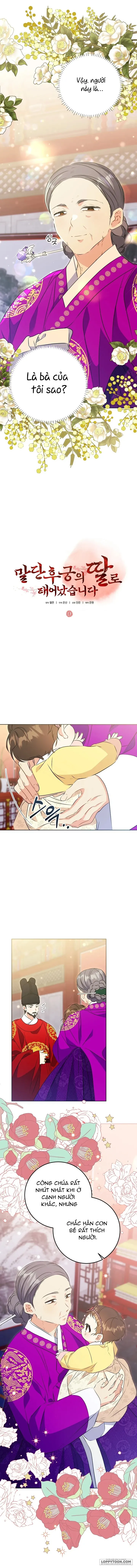 Tôi Sinh Ra Là Con Gái Của Một Cung Phi Hèn Mọn Chap 9 - trang 3