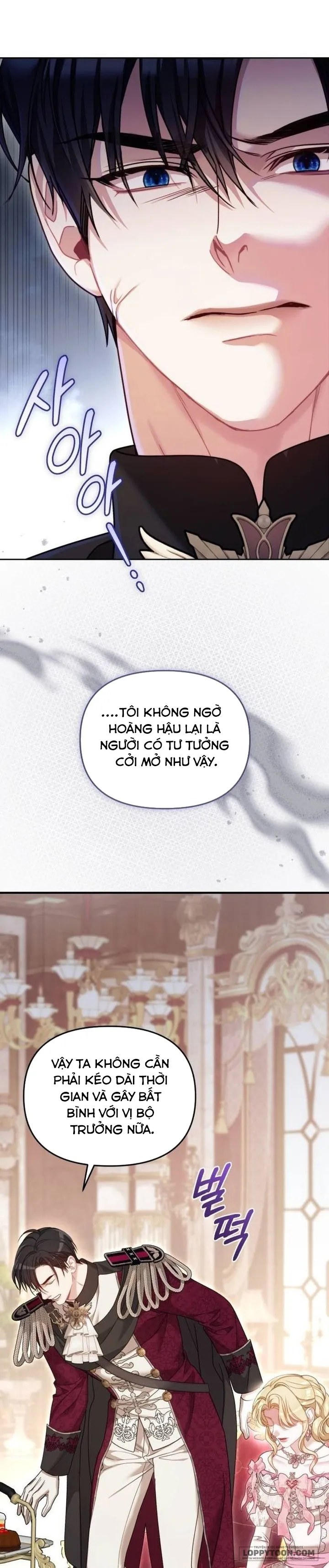 Tôi Đã Trải Qua Đêm Đầu Tiên Dù Chỉ Là Hoàng Hậu Thay Thế Chap 9 - trang 34