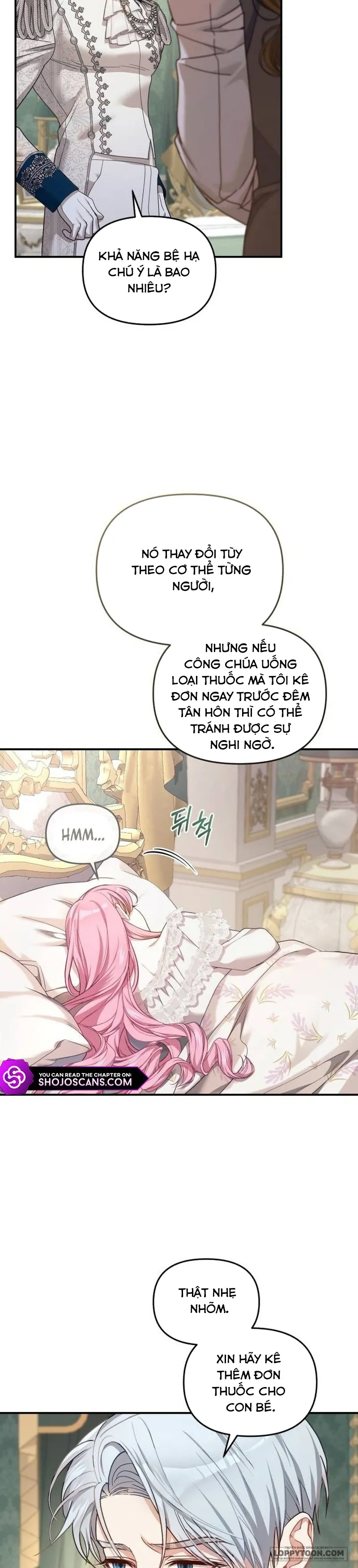 Tôi Đã Trải Qua Đêm Đầu Tiên Dù Chỉ Là Hoàng Hậu Thay Thế Chap 10 - trang 2