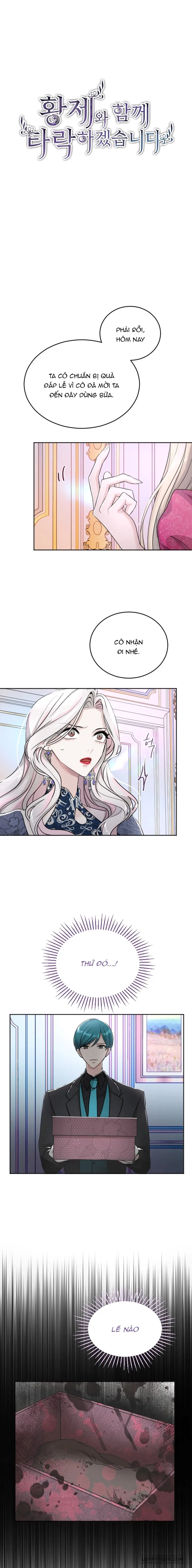 Tôi Sẽ Bị Trừ Khử Cùng Hoàng Đế Chap 22 - trang 1