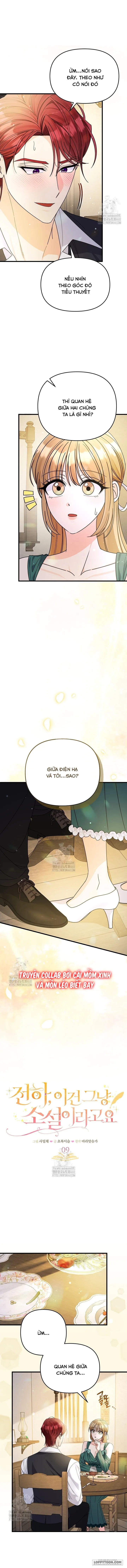 Điện Hạ, Đây Chỉ Là Một Cuốn Tiểu Thuyết Chap 9 - trang 1
