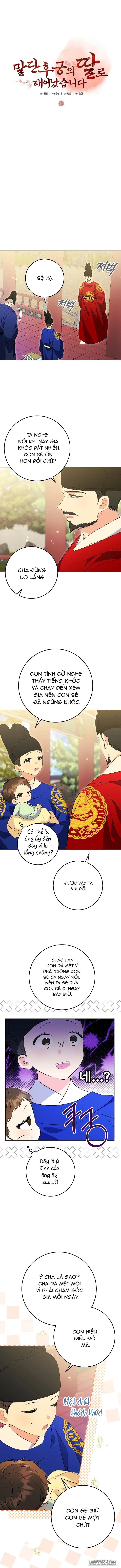 Tôi Sinh Ra Là Con Gái Của Một Cung Phi Hèn Mọn Chap 6 - trang 6