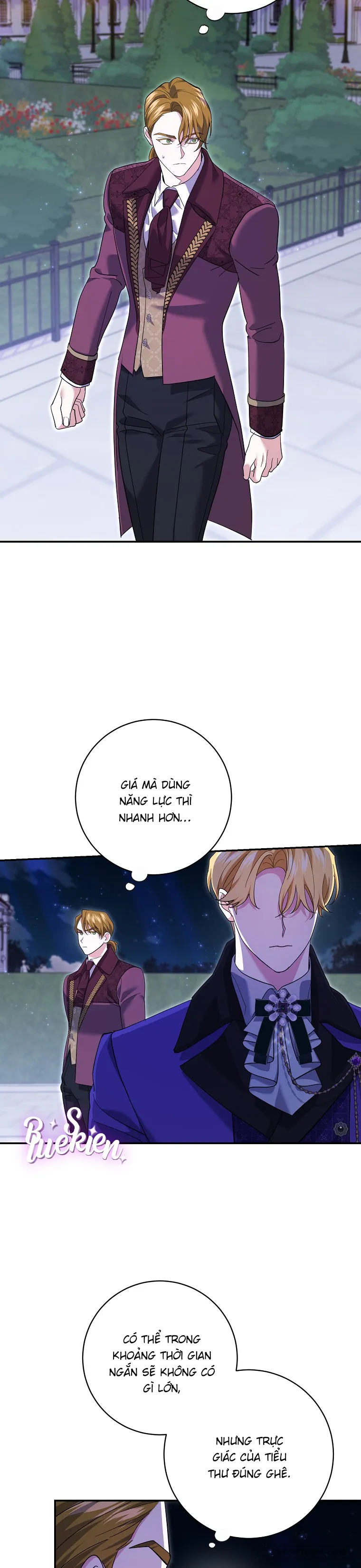 Vị Hôn Phu Phản Diện Cản Trở Con Đường Hoa Của Tôi Chap 28 - trang 22