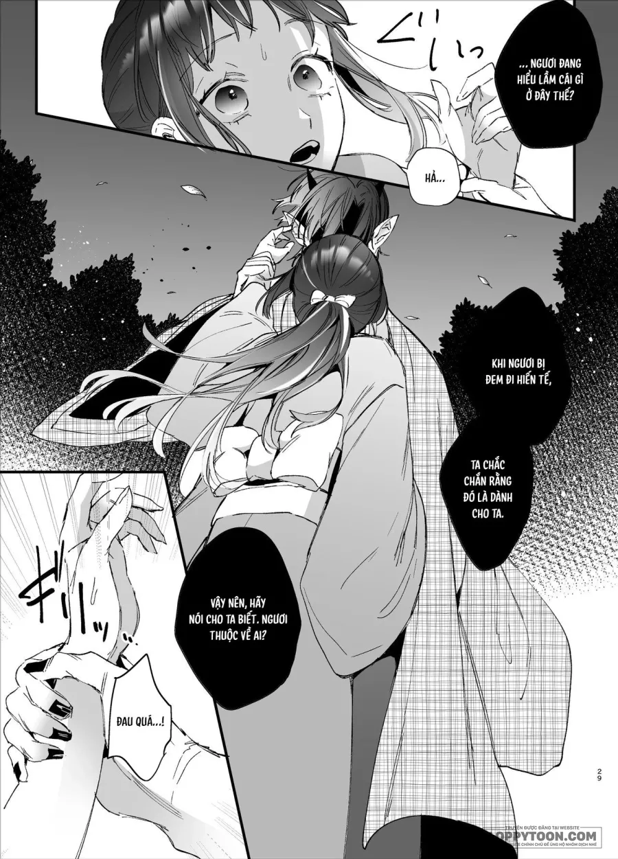 [18+] Dâng Tế Cho Yêu Thần Chap 1.1 - H+ - trang 31