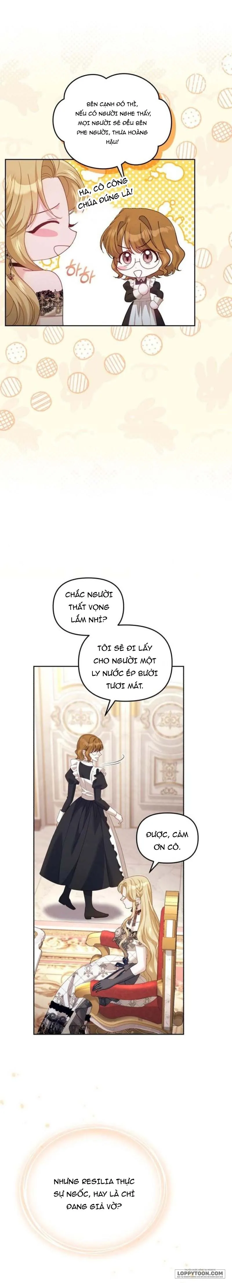 Tôi Đã Trải Qua Đêm Đầu Tiên Dù Chỉ Là Hoàng Hậu Thay Thế Chap 41 - trang 20