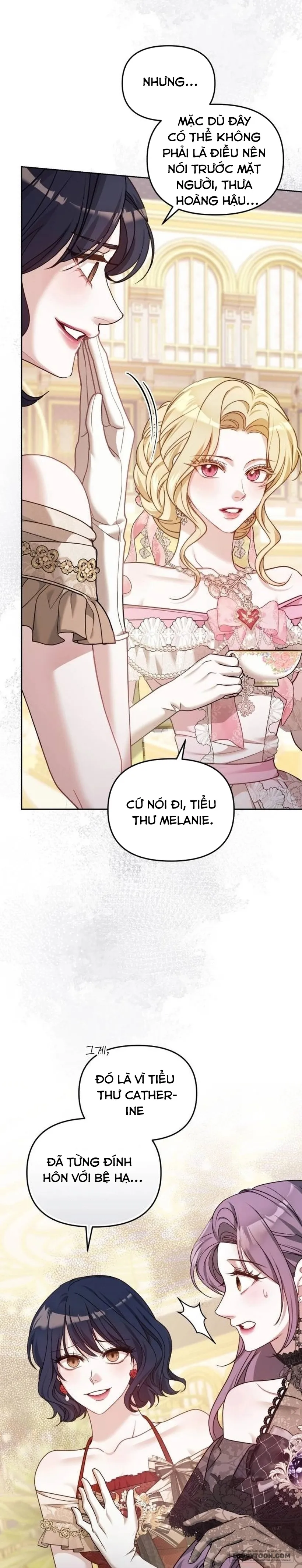 Tôi Đã Trải Qua Đêm Đầu Tiên Dù Chỉ Là Hoàng Hậu Thay Thế Chap 8 - trang 25