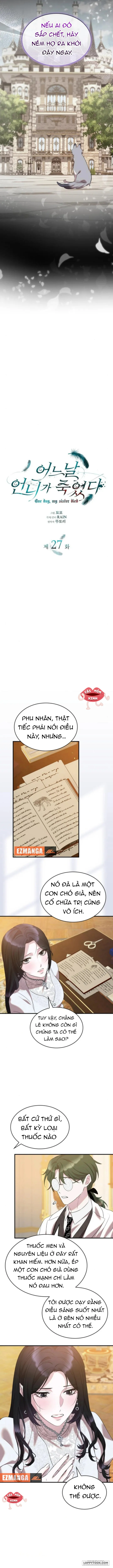 Vào Ngày Mà Chị Gái Tôi Qua Đời Chap 27 - trang 2