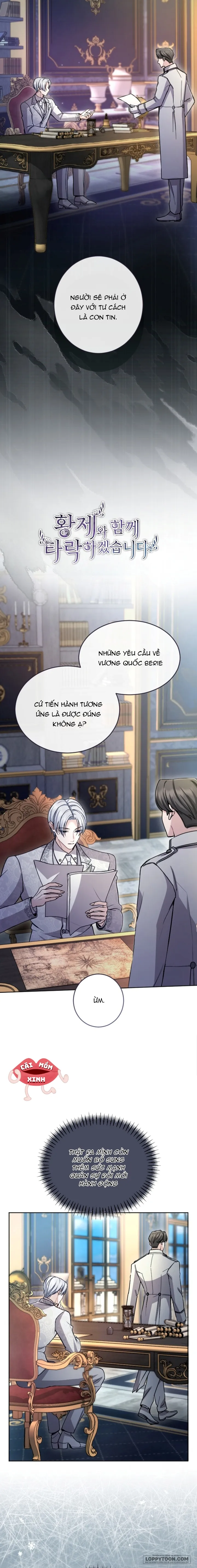 Tôi Sẽ Bị Trừ Khử Cùng Hoàng Đế Chap 91 - trang 2