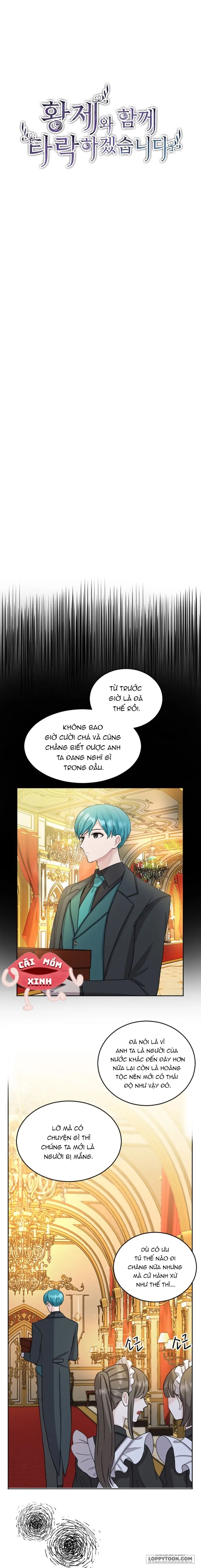 Tôi Sẽ Bị Trừ Khử Cùng Hoàng Đế Chap 25 - trang 1