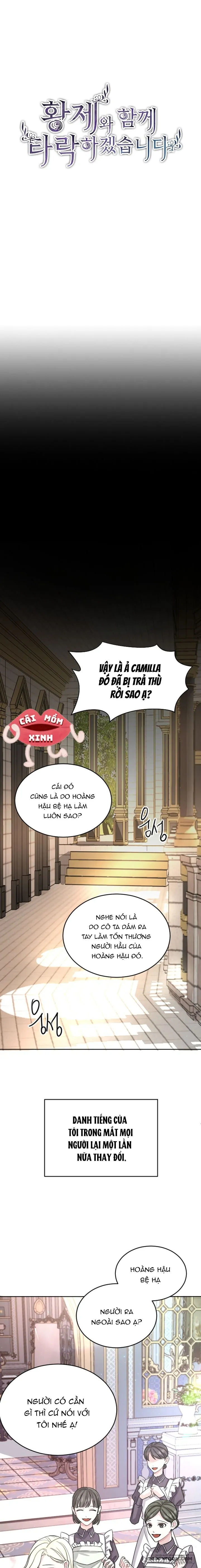Tôi Sẽ Bị Trừ Khử Cùng Hoàng Đế Chap 27 - trang 1