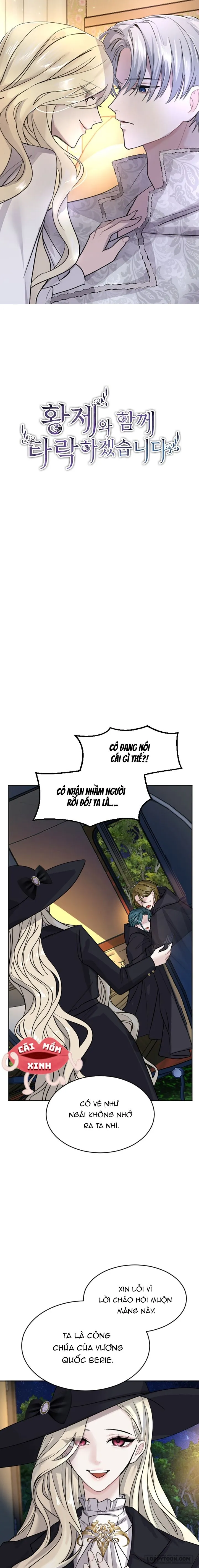 Tôi Sẽ Bị Trừ Khử Cùng Hoàng Đế Chap 17 - trang 1