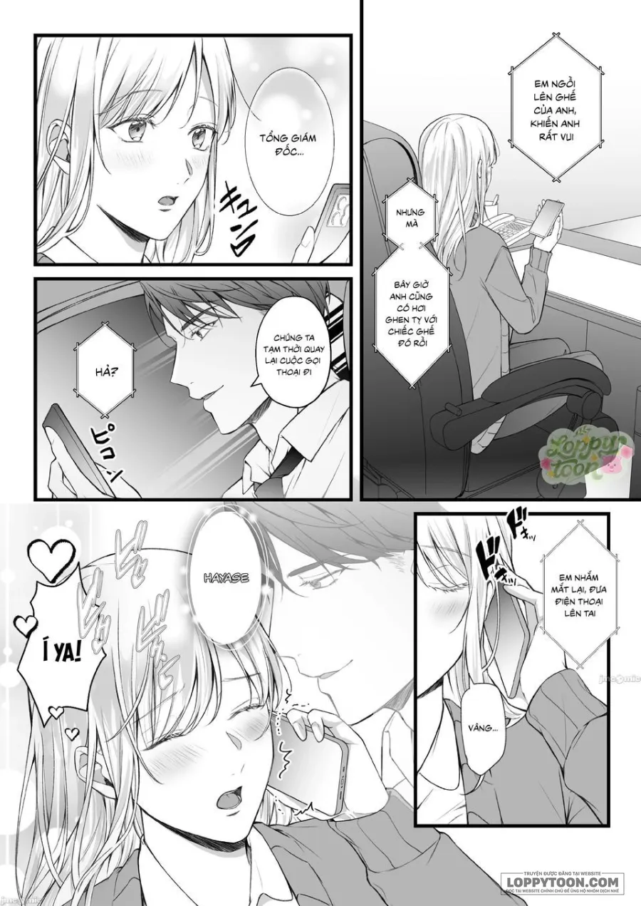 Tuyển Tập Manga Oneshot Của Loppy Chap 4.2 - Cô Nàng Lười Biếng Và Vị Tổng Giám Đốc Cưng Chiều (2) - trang 16
