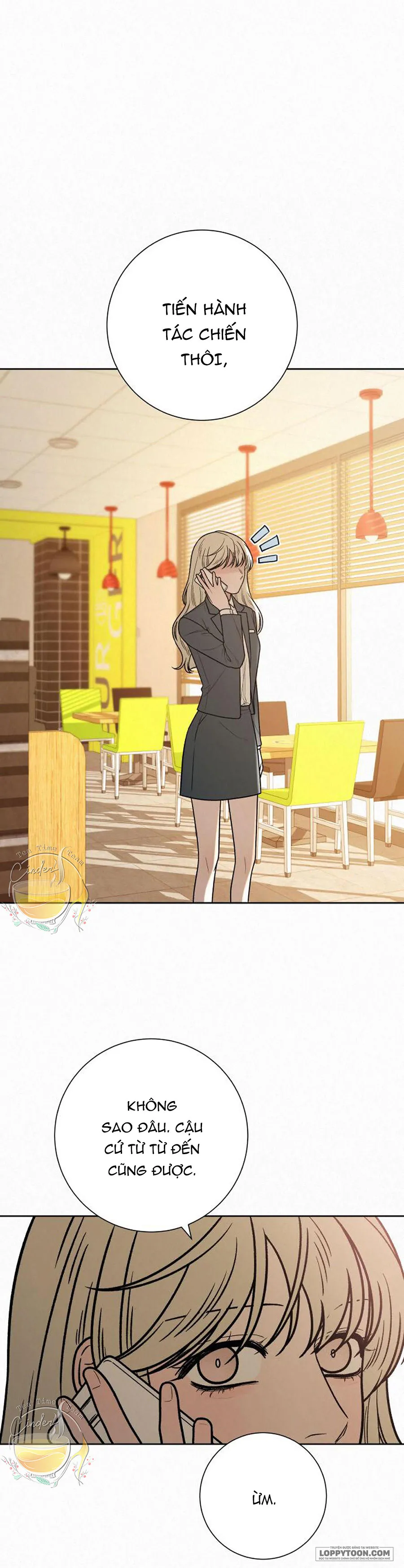Chiến Lược Tình Yêu Trong Sáng Chap 33 - trang 8