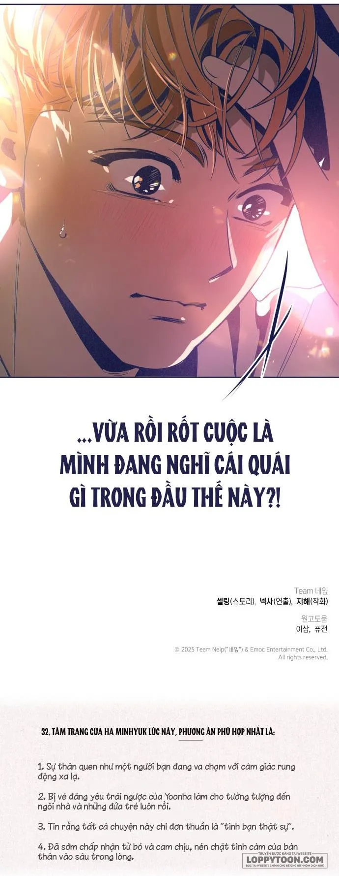 Trắc Nghiệm 4 Lựa Chọn Chap 32 - trang 86