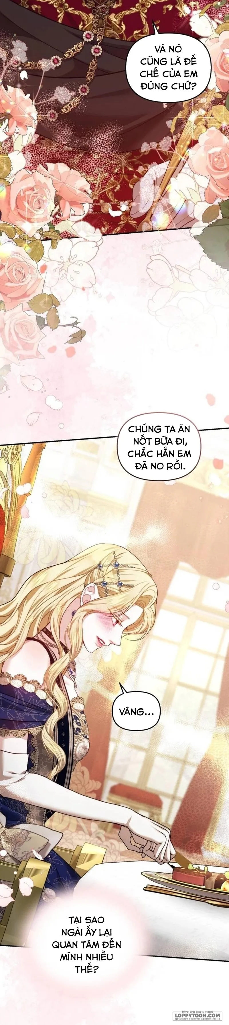 Tôi Đã Trải Qua Đêm Đầu Tiên Dù Chỉ Là Hoàng Hậu Thay Thế Chap 7 - trang 3