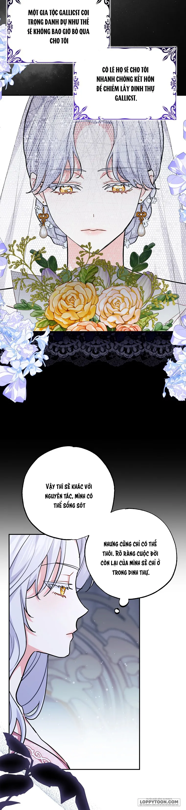 Vị Hôn Phu Phản Diện Cản Trở Con Đường Hoa Của Tôi Chap 3 - trang 9