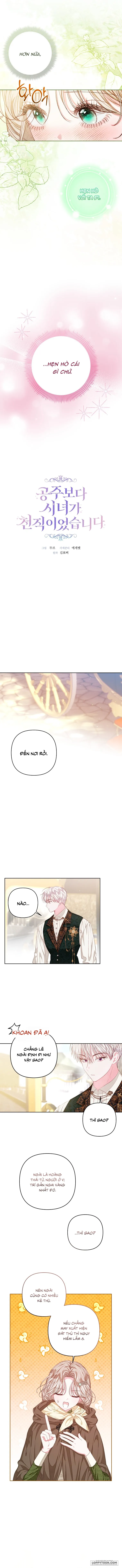 Trở Thành Hầu Nữ Còn Quan Trọng Hơn Là Làm Công Chúa Chap 38 - trang 2