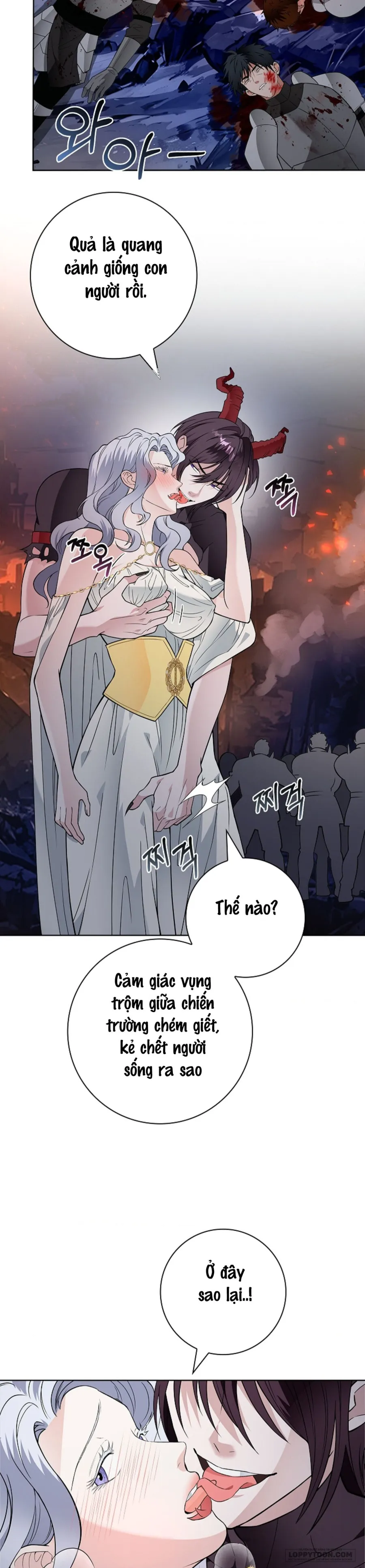 Cánh Hoa Ướt Đẫm Của Thánh Nữ Chap 21 - 🔞🔞🔞 - trang 35