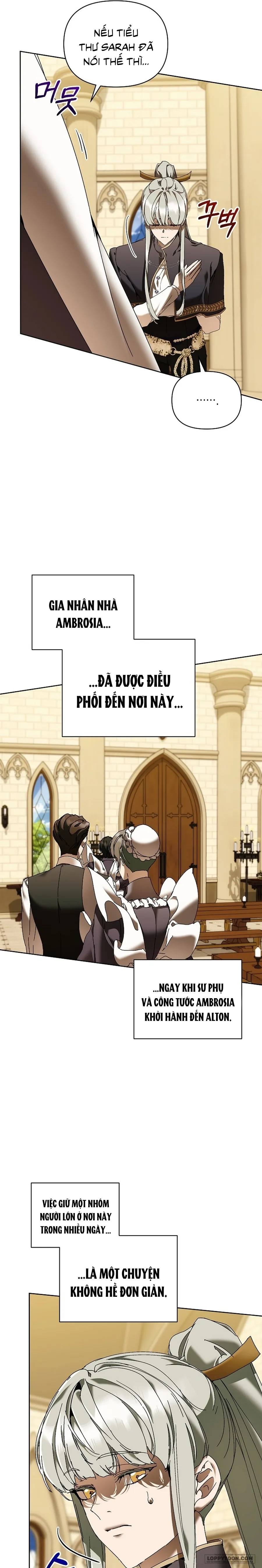 Trở Thành Bảo Mẫu Mắc Bệnh Nan Y Của Nam Chính Hắc Ám Chap 81 - trang 34