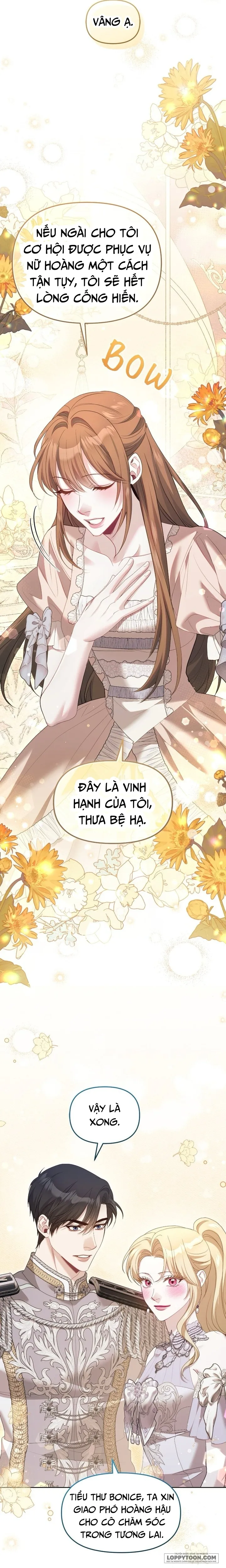 Tôi Đã Trải Qua Đêm Đầu Tiên Dù Chỉ Là Hoàng Hậu Thay Thế Chap 49 - trang 19